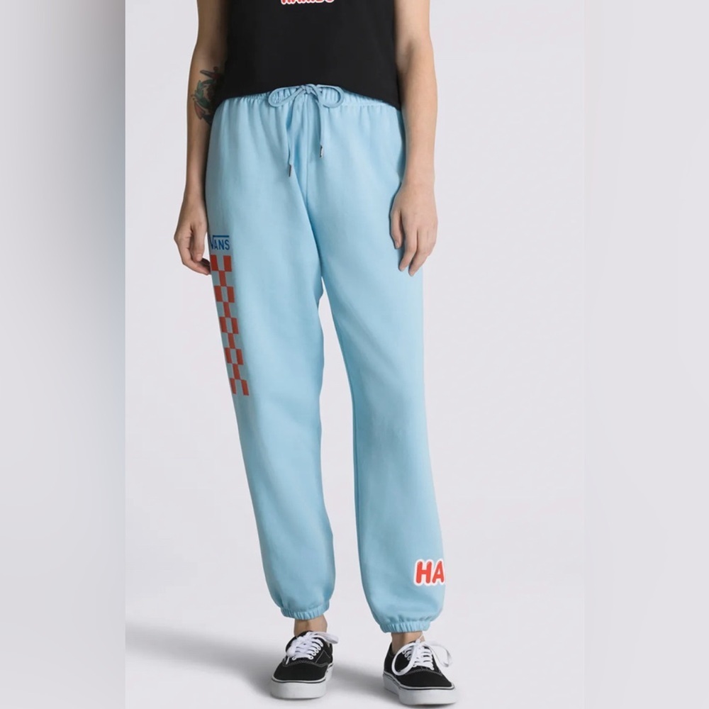 Vans x Haribo sweat pants baby blue size M
